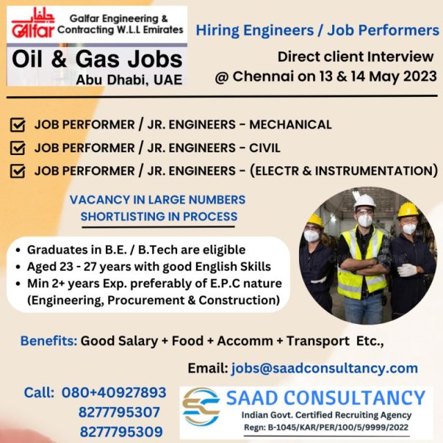 OIL AND GAS JOBS - UAE - Assignments Abroad Time