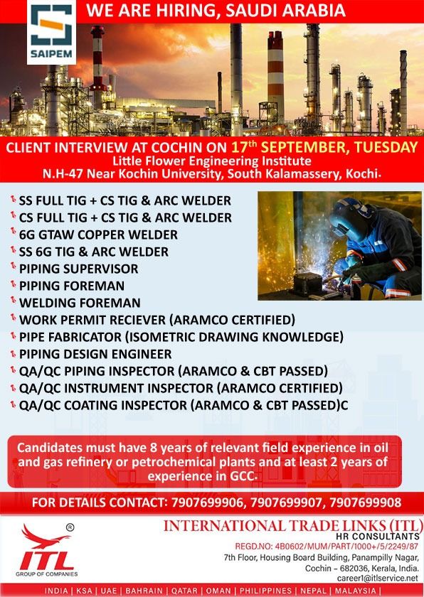 Job Opportunities for Saudi Arabia