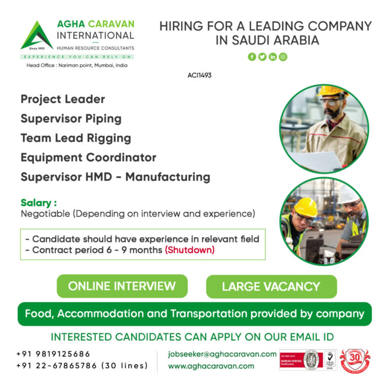 Job Opportunities in Saudi Arabia: Join a Leading Company!